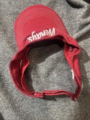 Wendys Dave Thompson Foundation Visor Red Adjustable - Thumbnail 5