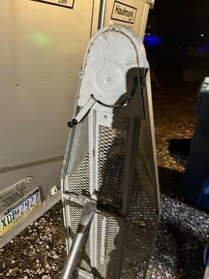 Vintage Retro RID-JID Metal Folding Ironing Board Yellow Mid Century 1960’s - Thumbnail 9