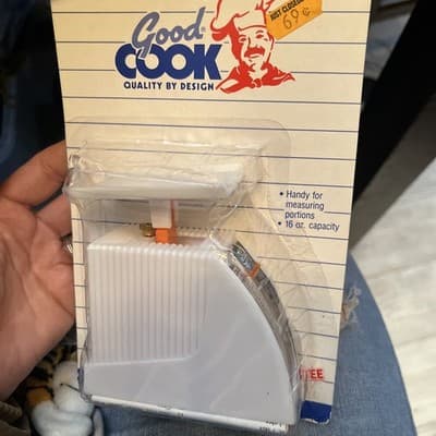 Good Cook White Diet Kitchen Scale~ Food Scale - Image 1