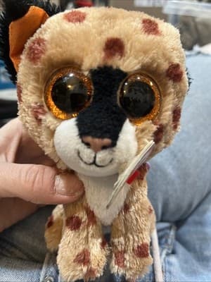 Ty Beanie Boos - BUCKWHEAT the Lynx Cat 6" NEW MWMTs Plush Stuffed Animal Toy - Image 1