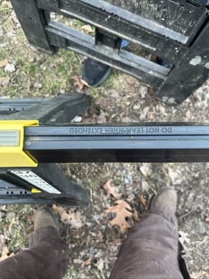 Stanley Sawhorse Adjustable Folding Plastic Set 1000 lb Heavy Duty Work 2-Pack - Thumbnail 9