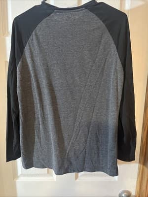 Mighty Mouse “Welcome To The Gunshow” Gray W/ Black Long Sleeves & Trim Size L - Thumbnail 3