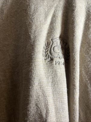 Tehama Clint Xl Beige Long Sleeve Swatee With Emblem On Chest 100% Cotton - Thumbnail 2