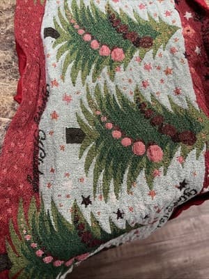 Christmas Tree Table Runner Holiday Decor 68 X 12.5 In. - Thumbnail 2