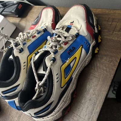 Men’s Fila Size 11 Multicolor Sneakers - Thumbnail 4