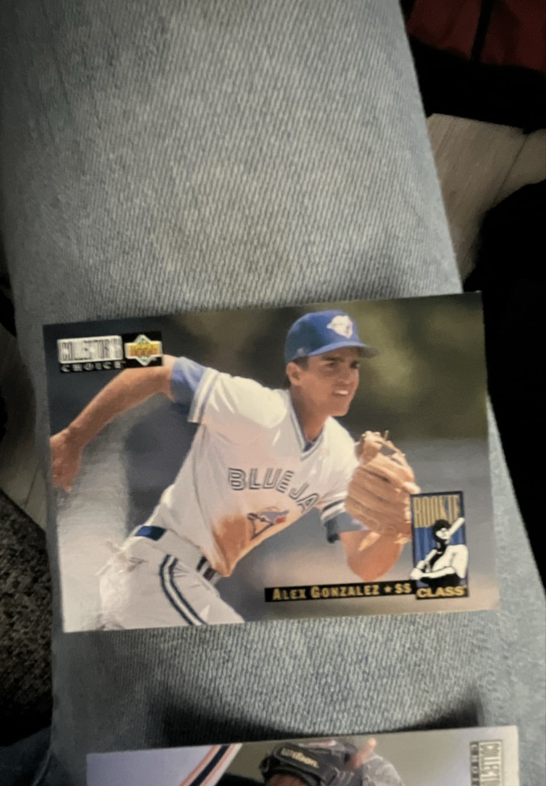 1994 Upper Deck Collector's Choice - Rookie Class Alex Gonzalez #8 Gold Foil...