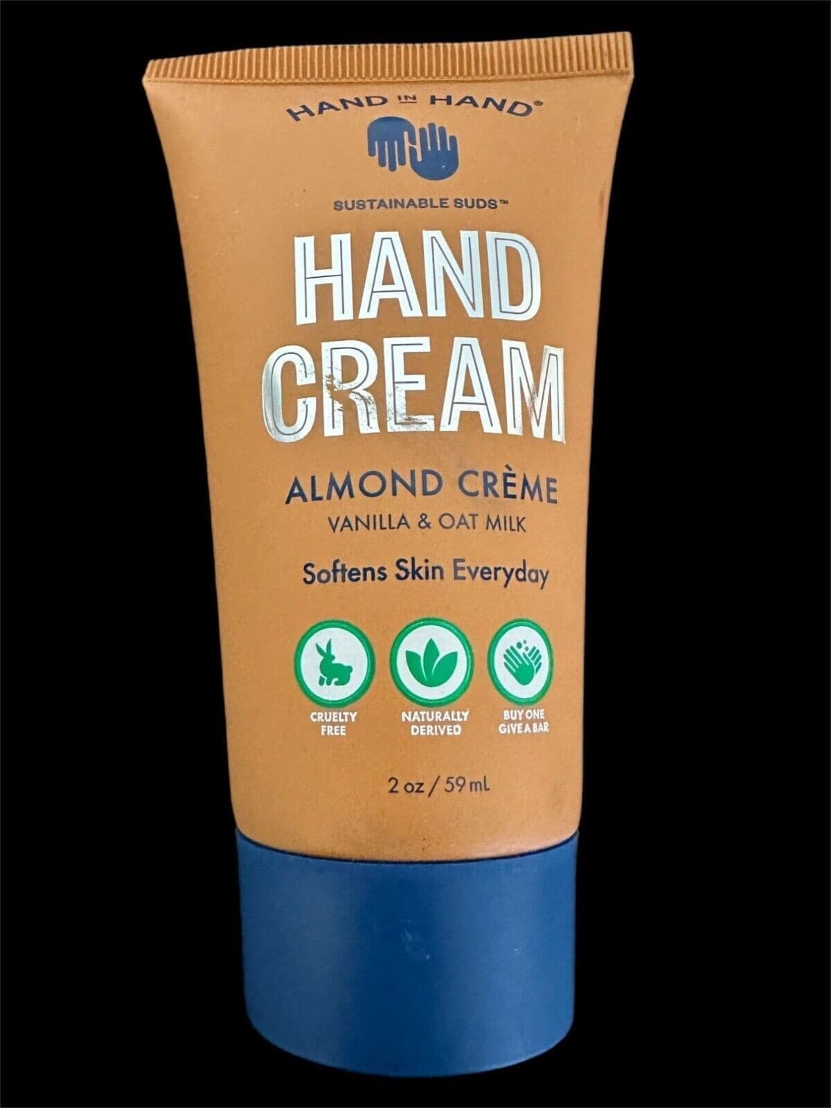 Hand in Hand Sugar Scrub & Hand Cream in Almond Creme 2 Oz - Thumbnail 3