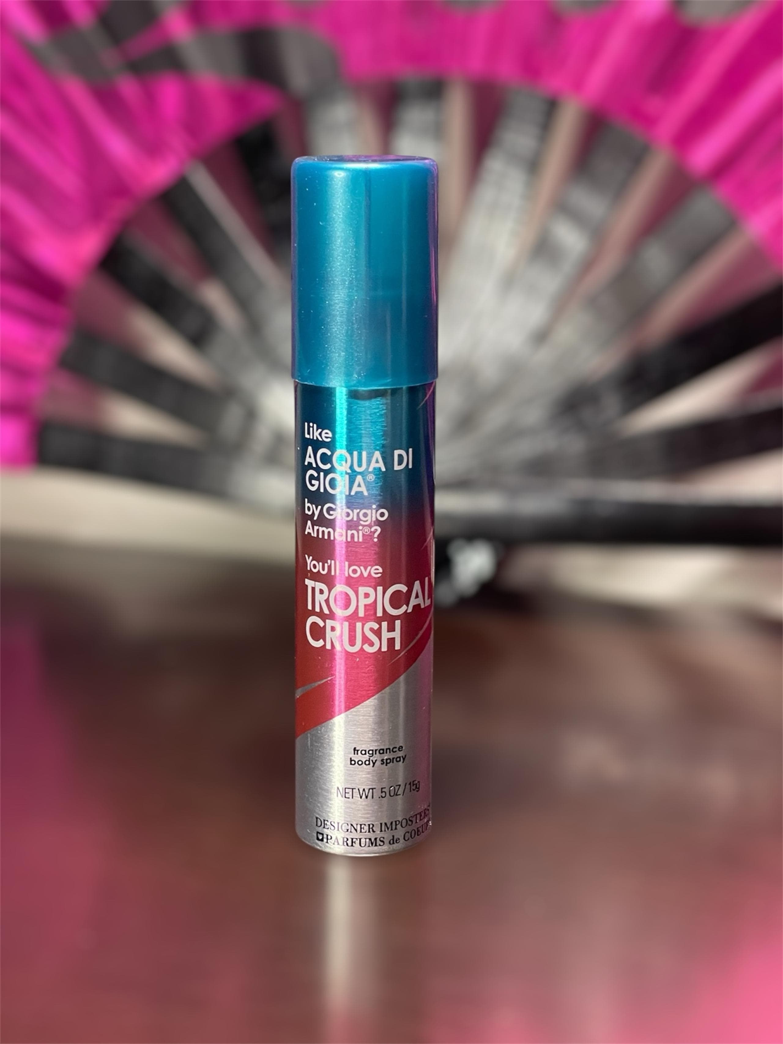 2  Designer Imposters TROPICAL CRUSH Body Spray NEW Travel Size 0.5 oz Lot of 2 - Thumbnail 4