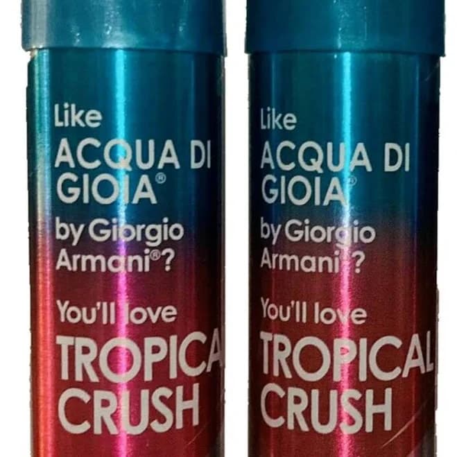 2  Designer Imposters TROPICAL CRUSH Body Spray NEW Travel Size 0.5 oz Lot of 2 - Thumbnail 8