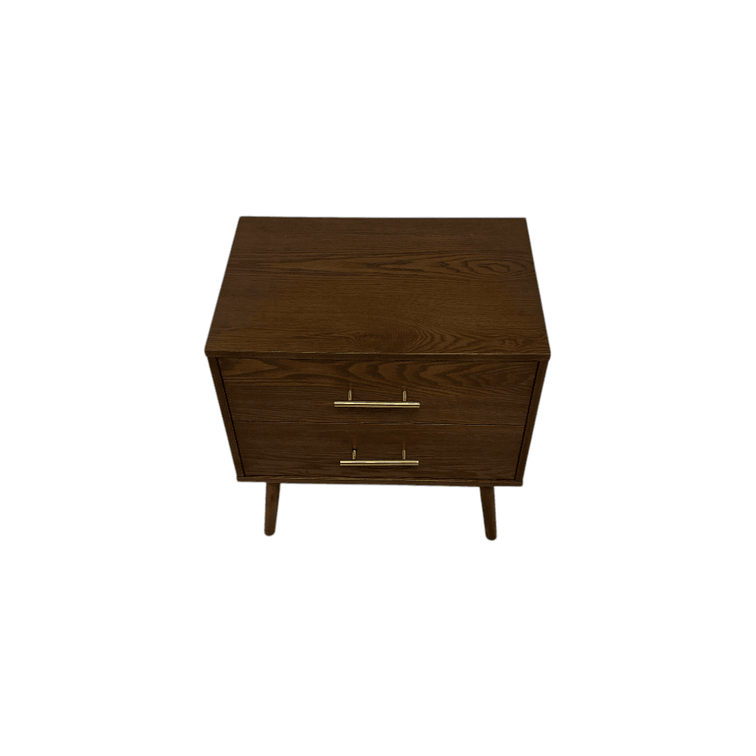George Oliver Nevio 2-Drawer Nightstand - Thumbnail 2
