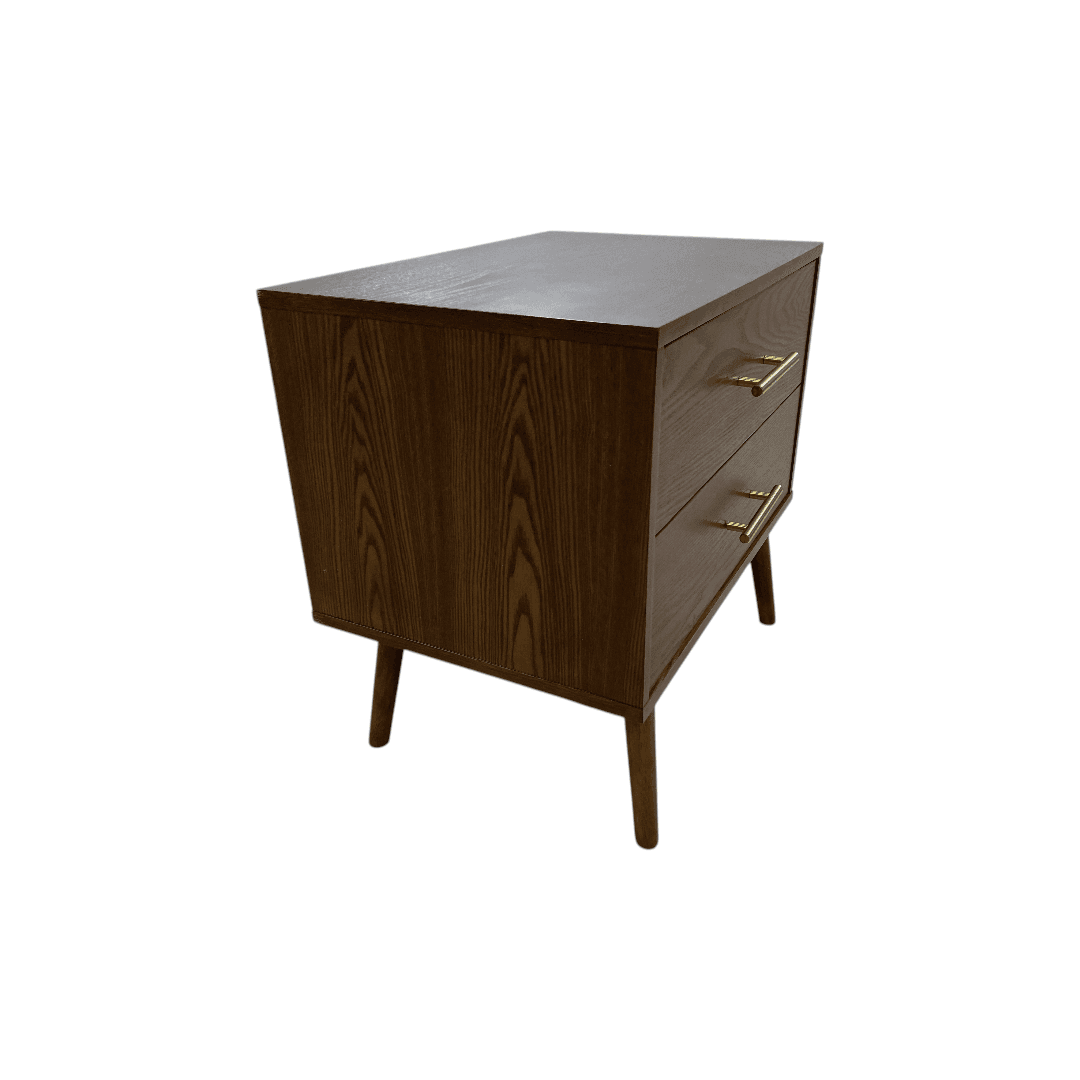 George Oliver Nevio 2-Drawer Nightstand - Thumbnail 10