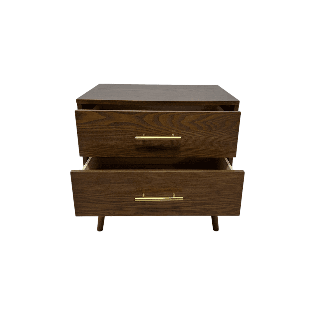 George Oliver Nevio 2-Drawer Nightstand - Thumbnail 13