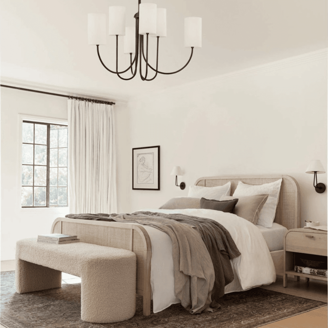 Lulu and Georgia Brooke Platform Queen Bed - Image 1