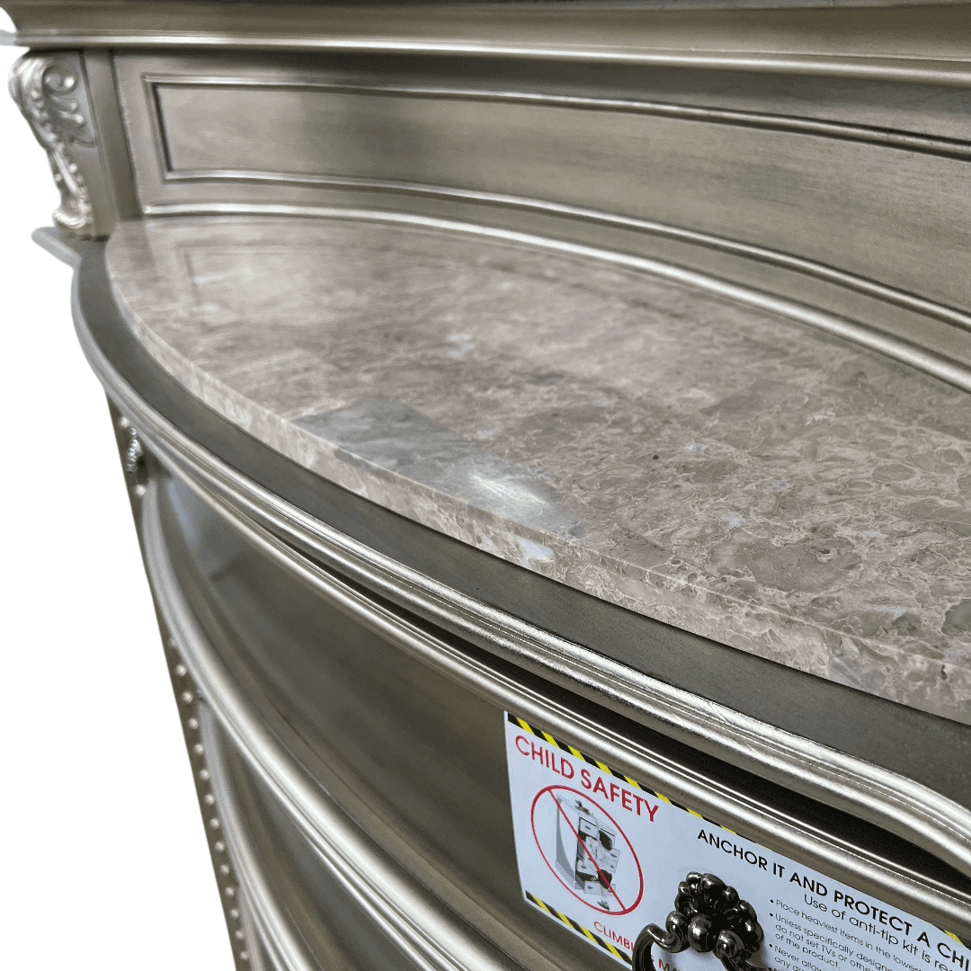 Rosdorf Park Anndrea 5 Drawer Chest - Thumbnail 10