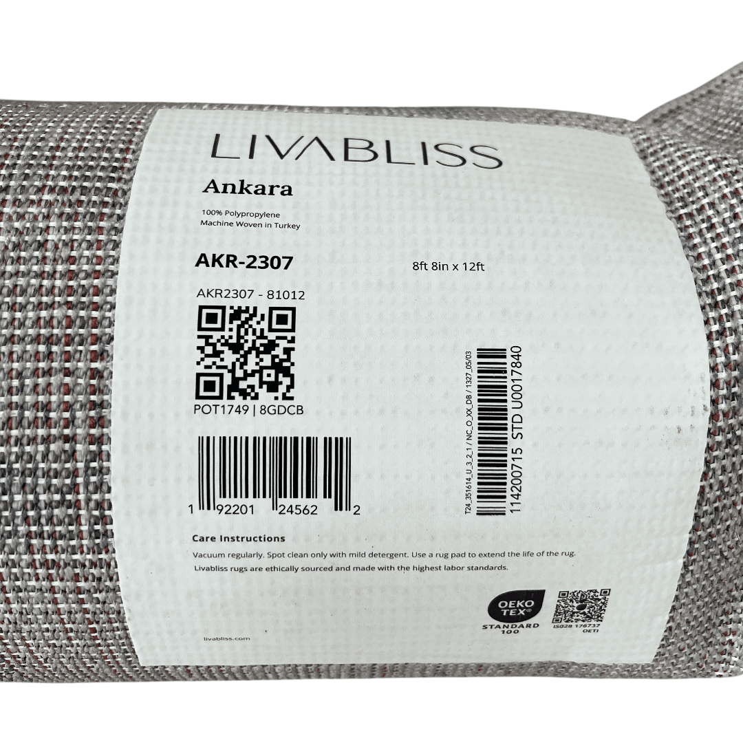 Livabliss Ankara Machine Woven Rug - Thumbnail 7