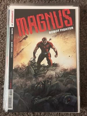 Dynamite Magnus Robot Fighter #1 Gold Key Variant Cover Comic Modern VF/NM - Image 1