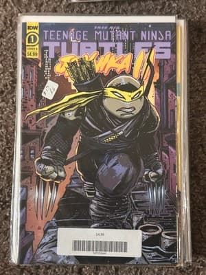 IDW Teenage Mutant Ninja Turtles Jennika II #1 Cover B Comic Book Bagged Boarded - Image 1
