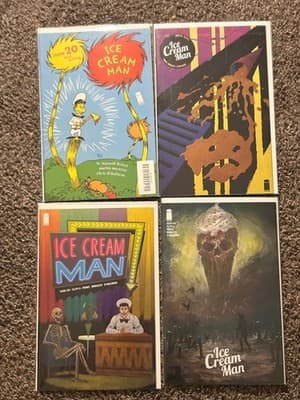 Image Comics Ice Cream Man Issues 20 21 23 24 Bagged Boarded Horror Set Lot VG - Image 1