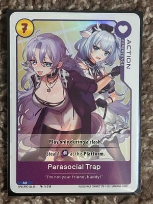 Oshi Push Parasocial Trap Action Experience Card 2025 Phase Connect PHC-158 AO - Image 1
