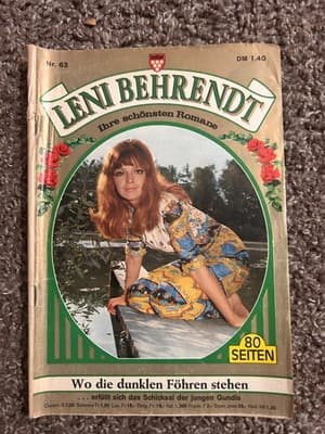 Leni Behrendt Wo die dunklen FÃ¶hren stehen German Paperback Nr 63 80 Seiten - Image 1