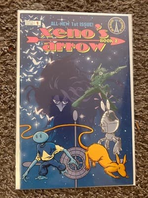 Xenos Arrow 1 Book 2 2001 All New Comic Radio Comix Bagged Sleeve SciFi Indie - Image 1