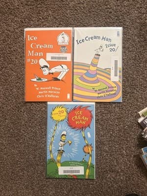 Image Comics Ice Cream Man Issue 20 Comic Book Set 3 Variant Covers Lot - Image 1