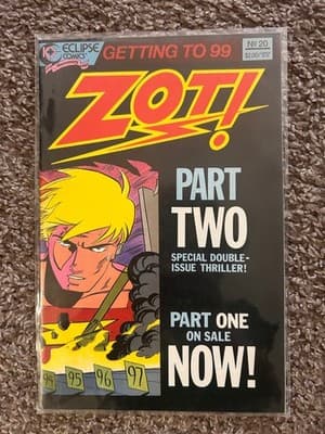 ZOT! #20 Eclipse Comics Part Two Special Double Issue Indie Comic - Image 1