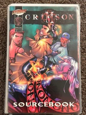 Cliffhanger Crimson Sourcebook Special Comic Graphic Novel Single Issue Bagged - Image 1