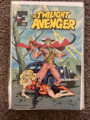 Elite Comics The Twilight Avenger #1 Comic Book Bagged Boarded Tidwell Burcham - Image 1