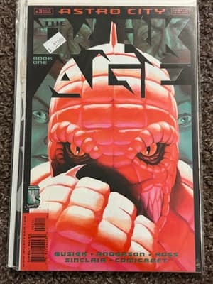 Astro City The Dark Age #3 Comic Book 2005 WildStorm Book One Bagged Sticker - Image 1