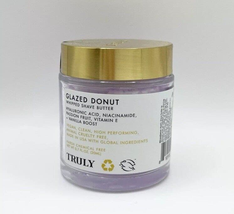 TRULY GLAZED DONUT Whipped Shave Butter 0.7oz 20ml SEALED Travel Mini NEW - Image 1