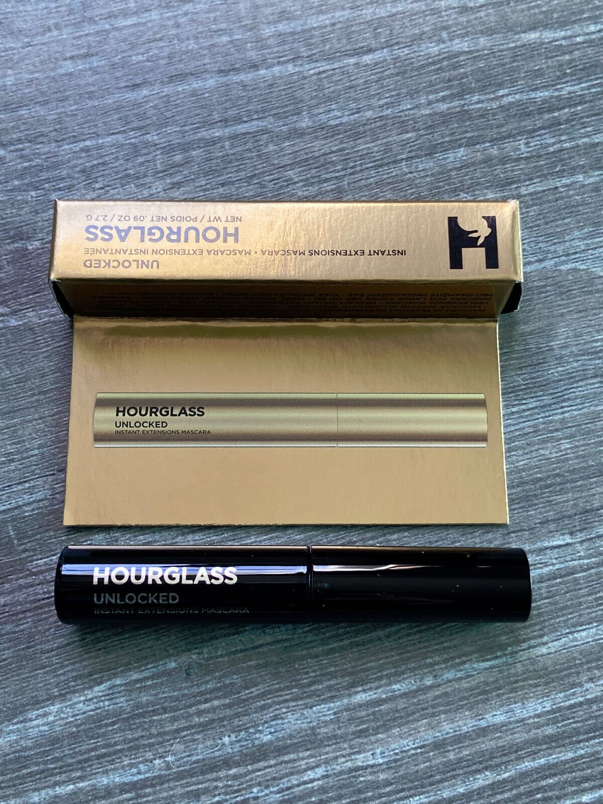 NIB Houglass Unlocked Instant Extension Mascara,  Ultra Black, Travel Size, 2.7g - Image 1