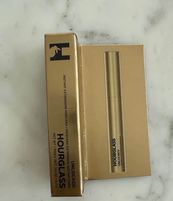 NIB Houglass Unlocked Instant Extension Mascara,  Ultra Black, Travel Size, 2.7g - Thumbnail 7