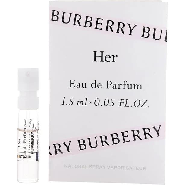 Burberry Her by Burberry EAU DE PARFUM VIAL for WOMEN - Thumbnail 7