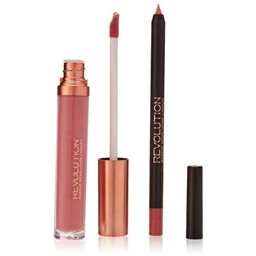REVOLUTION Retro Luxe Lip Contour Kit - Pencil & Lipstick Grandee - Thumbnail 4