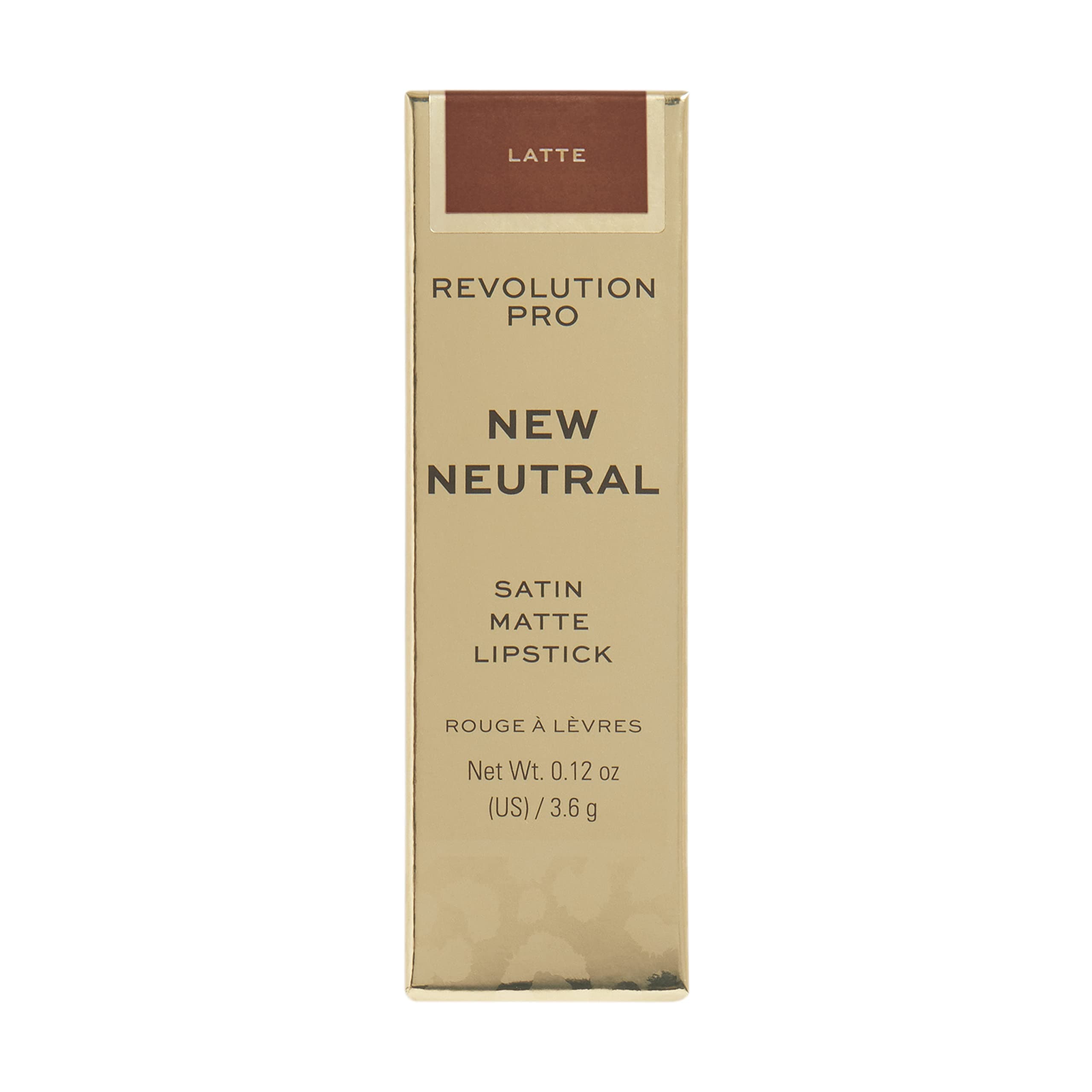 Revolution PRO New Neutral Satin Matte Satin Lipstick with Matt Effect Shade Latte 3,2 G - Thumbnail 3