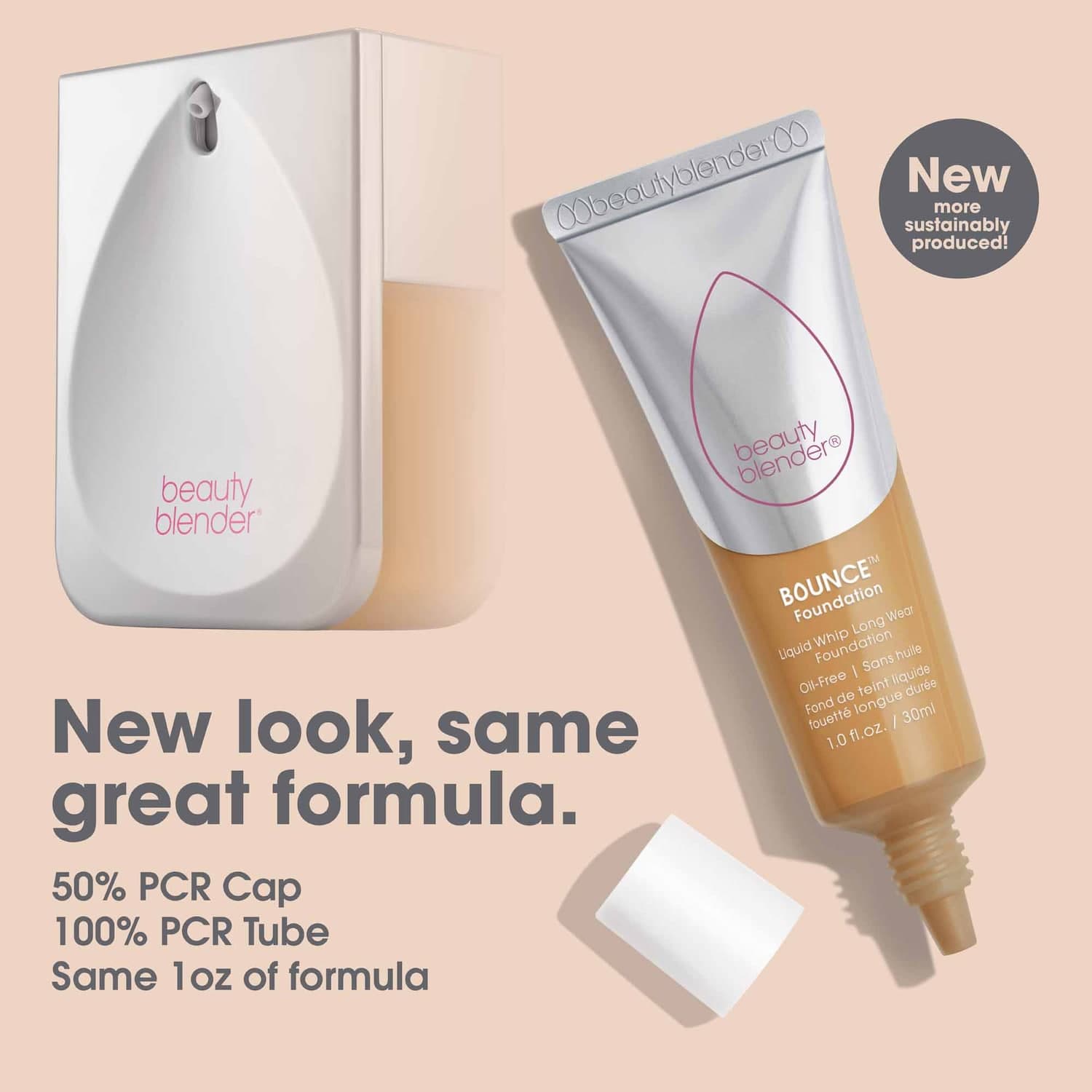 Beautyblender Bounce™ Liquid Whip Long Wear Foundation 1.00C Light Ivory 1 Oz / 30 ML - Thumbnail 4