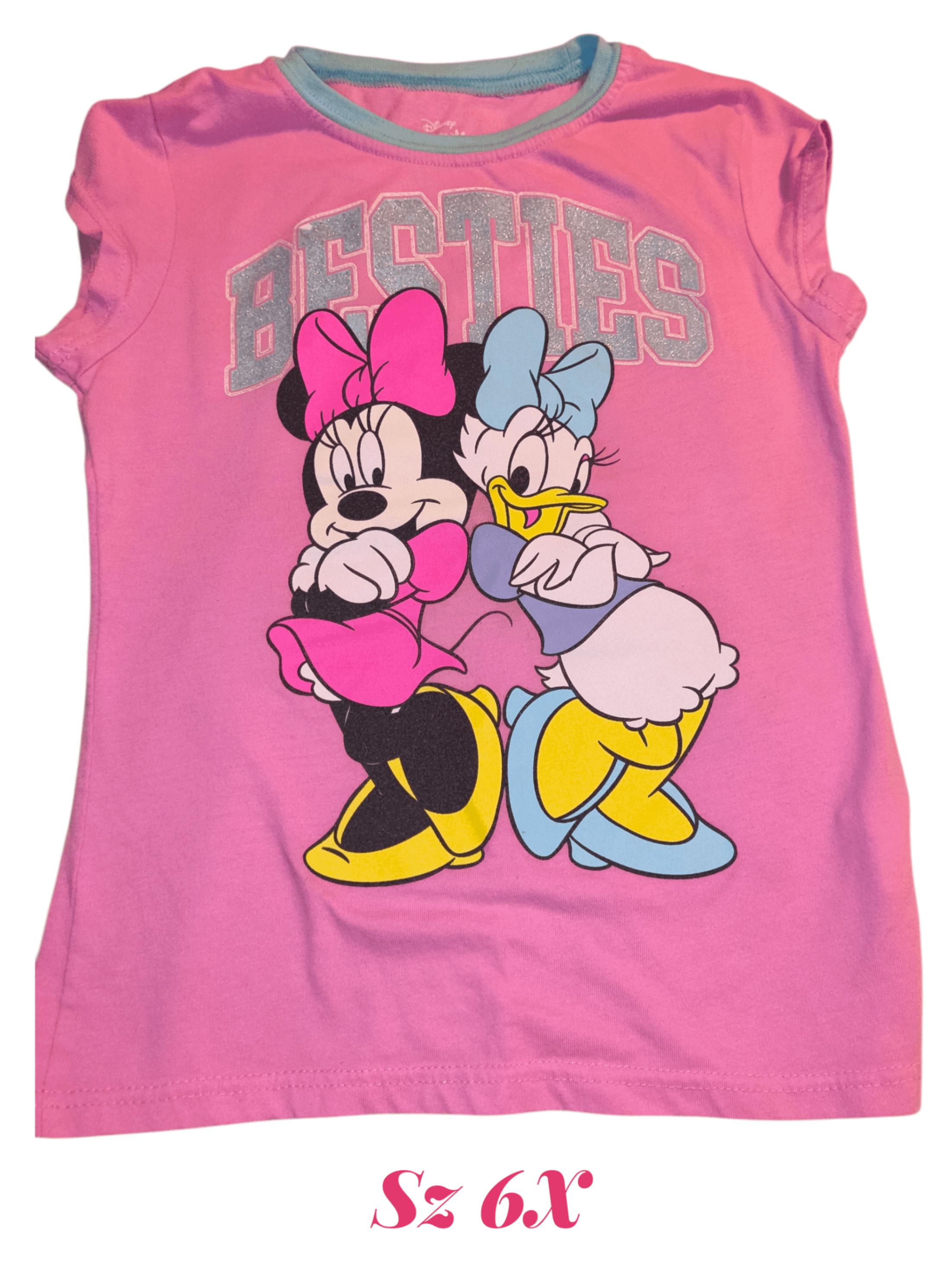 Disney Minnie & Daisy Besties T-Shirt, Pink, Size 6X