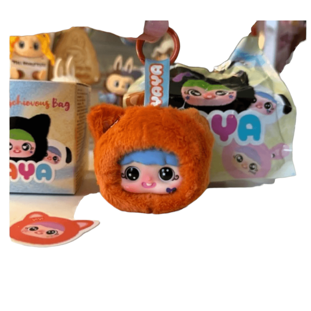 Yaya Mischievous Bag Plush keychain