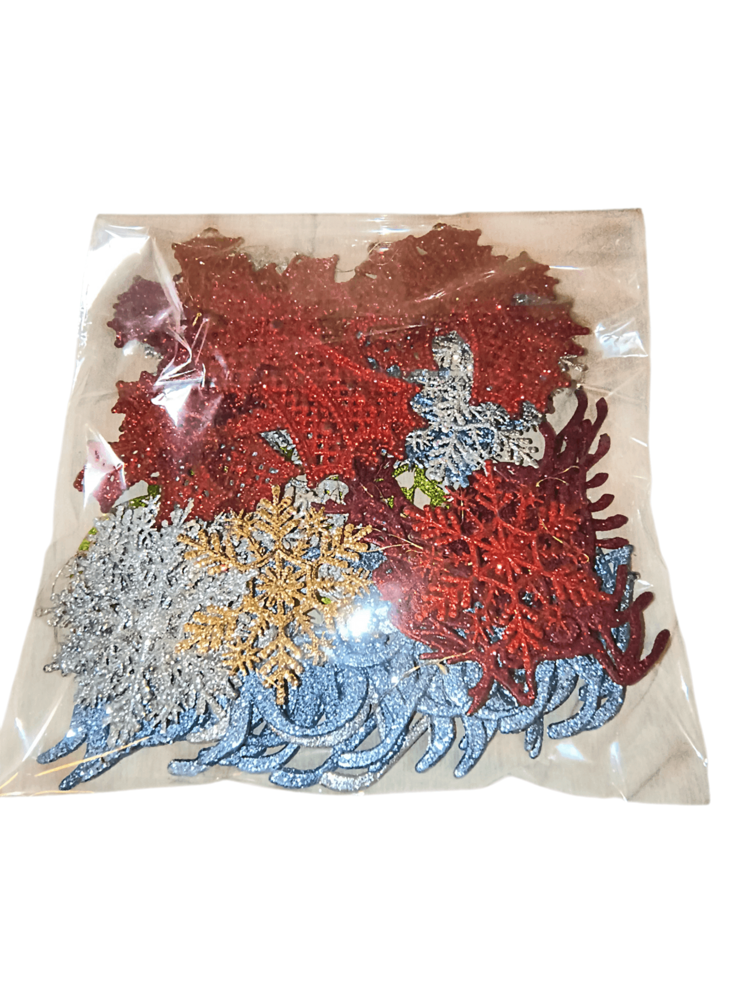 Christmas Decorations Set - Glittered Signs & Ornaments - Thumbnail 7