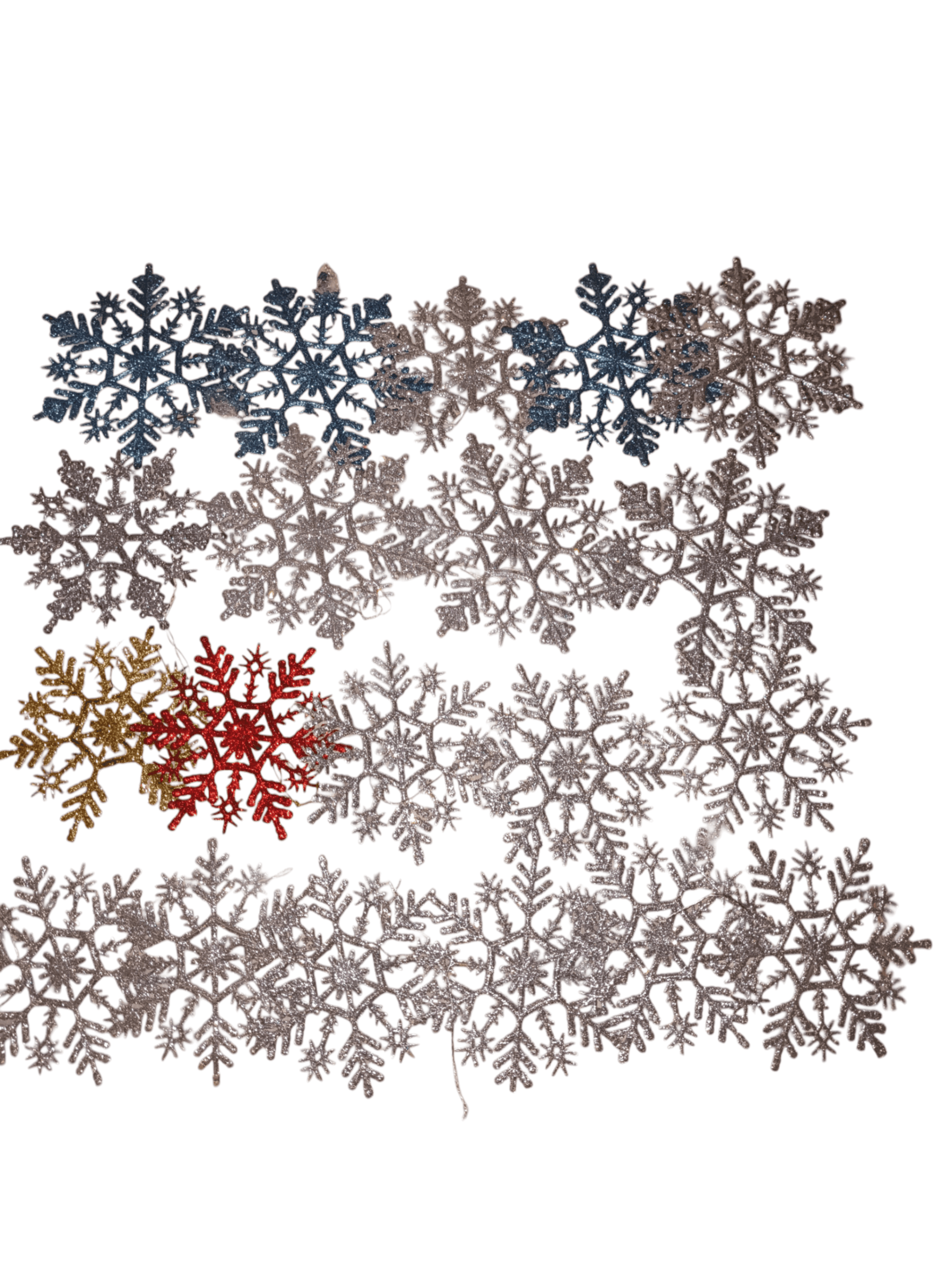 Christmas Decorations Set - Glittered Signs & Ornaments - Thumbnail 4