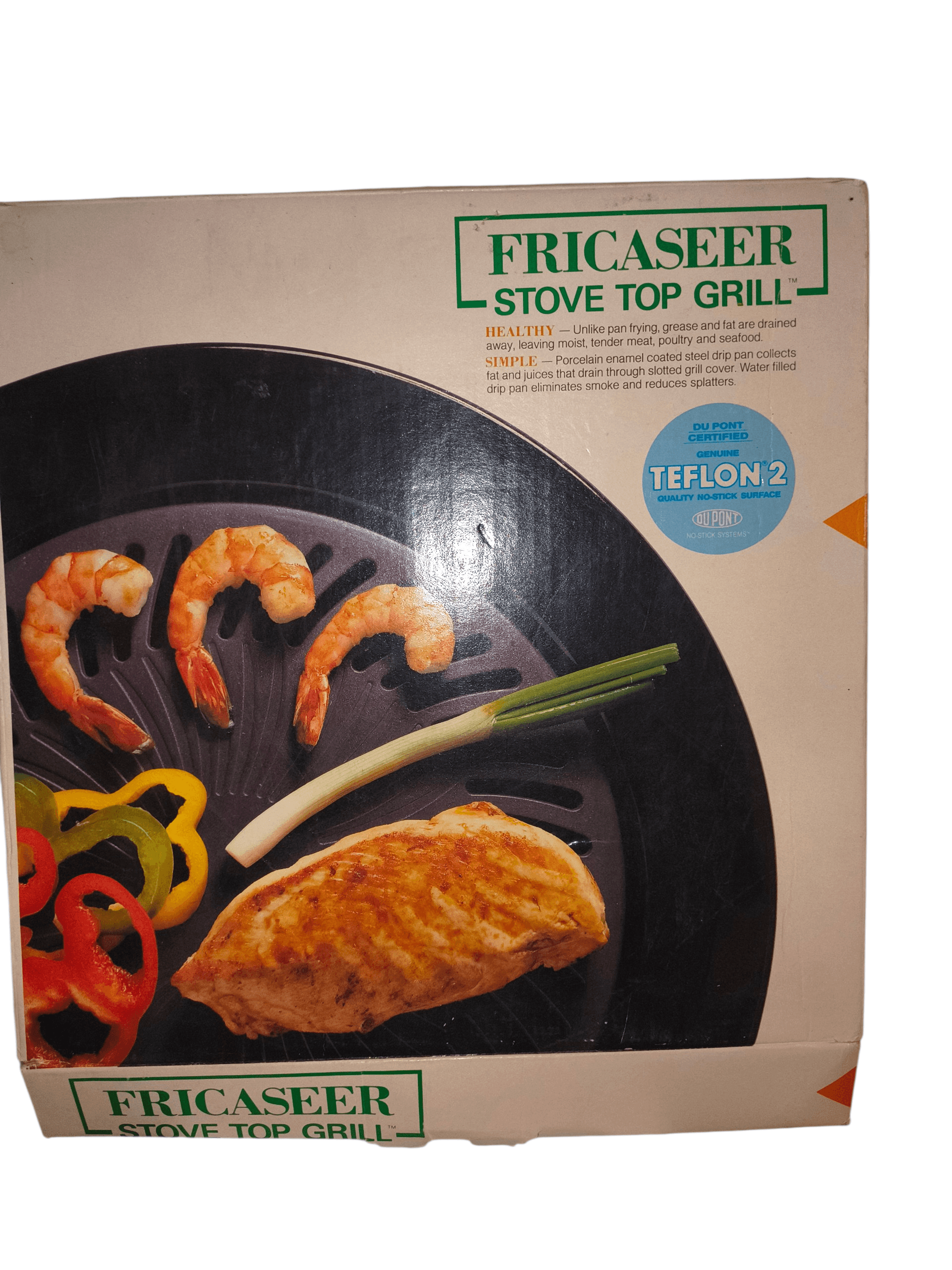FRICASEER Stove Top Grill, Teflon Non-Stick - Image 1