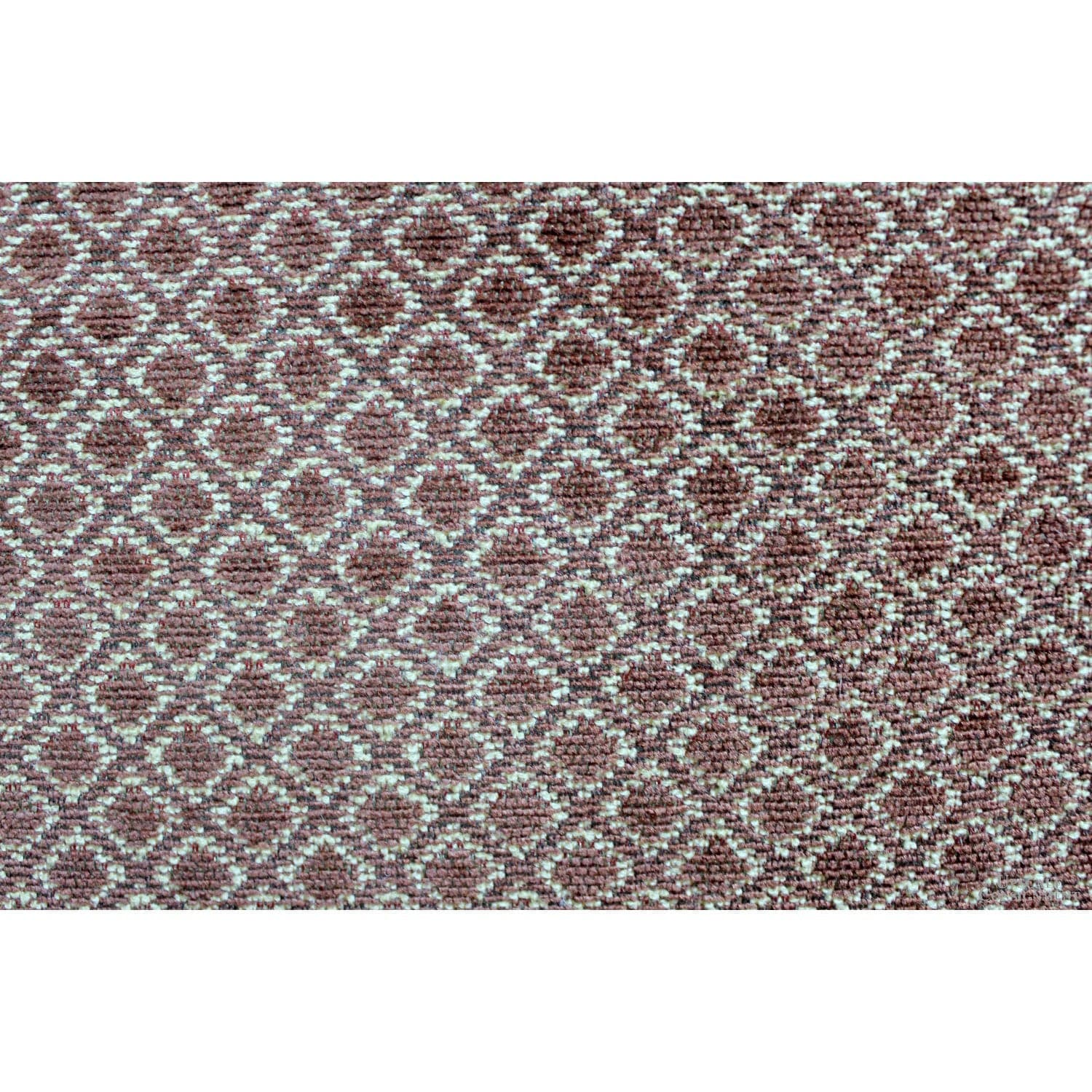 Flexsteel Dark Red Patterned Club Chair - Dark Red - Thumbnail 4