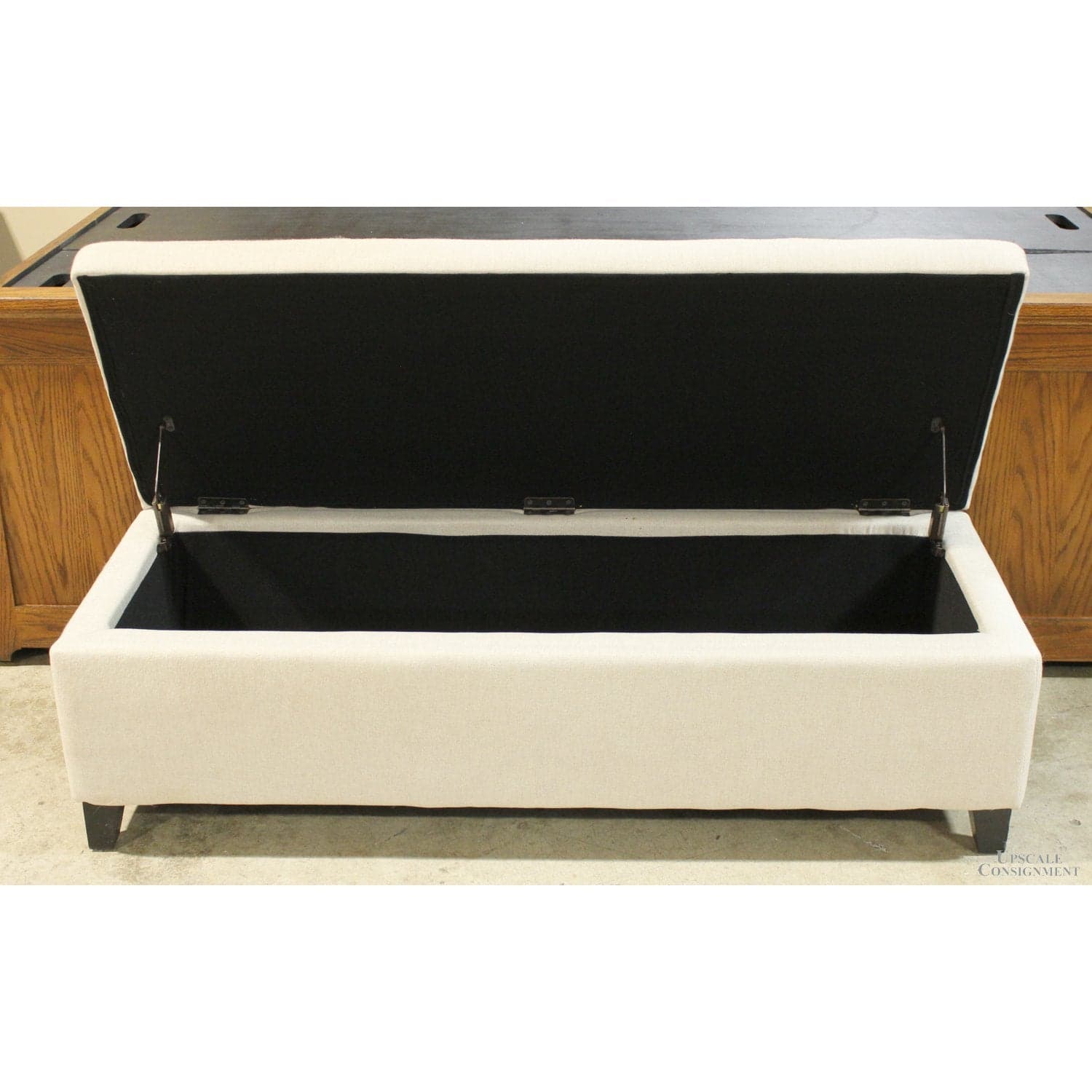 Upholstered Storage Bench - Thumbnail 2