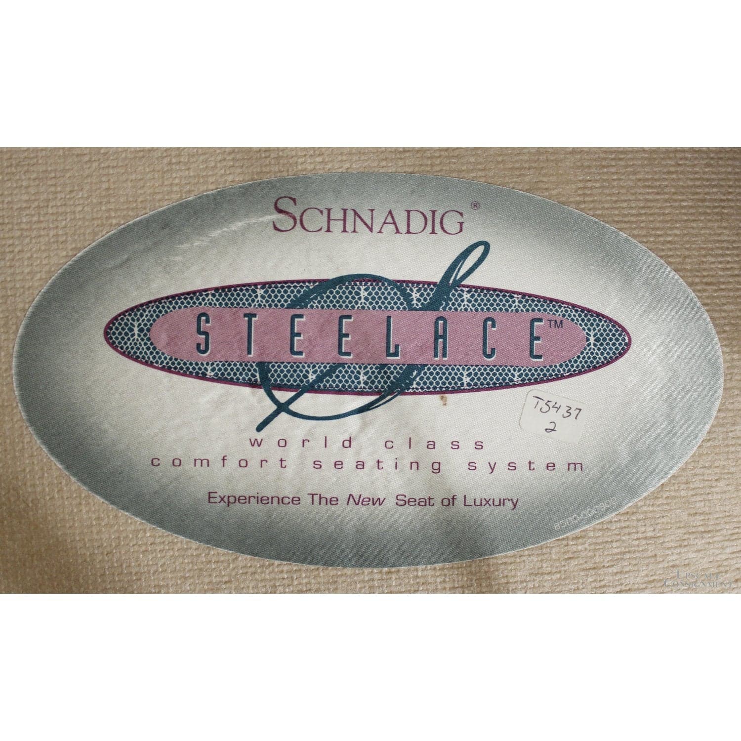 Schnadig Southwestern Print Club Chair - Red - Thumbnail 4