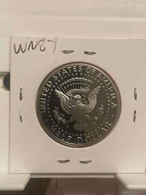 WN87 - 1996 S KENNEDY *CLAD PROOF* HALF DOLLAR - Thumbnail 2