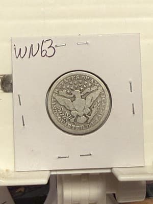 WN63 - 1912 Barber Quarter (90% Silver) - Thumbnail 2