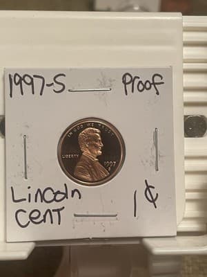 WN79 - 1997 S Lincoln Memorial Cent Gem Proof - Image 1