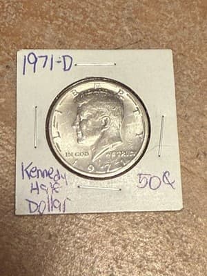 WN135 - 1971-D 50C Kennedy Half Dollar - Image 1
