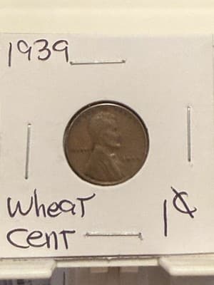 WN44 - 1939 BN Lincoln Cent - Image 1